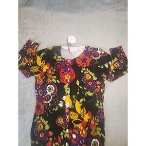 Joseph A  Cardigan Small Colorful Beaded Floral  Boho Cottage Core